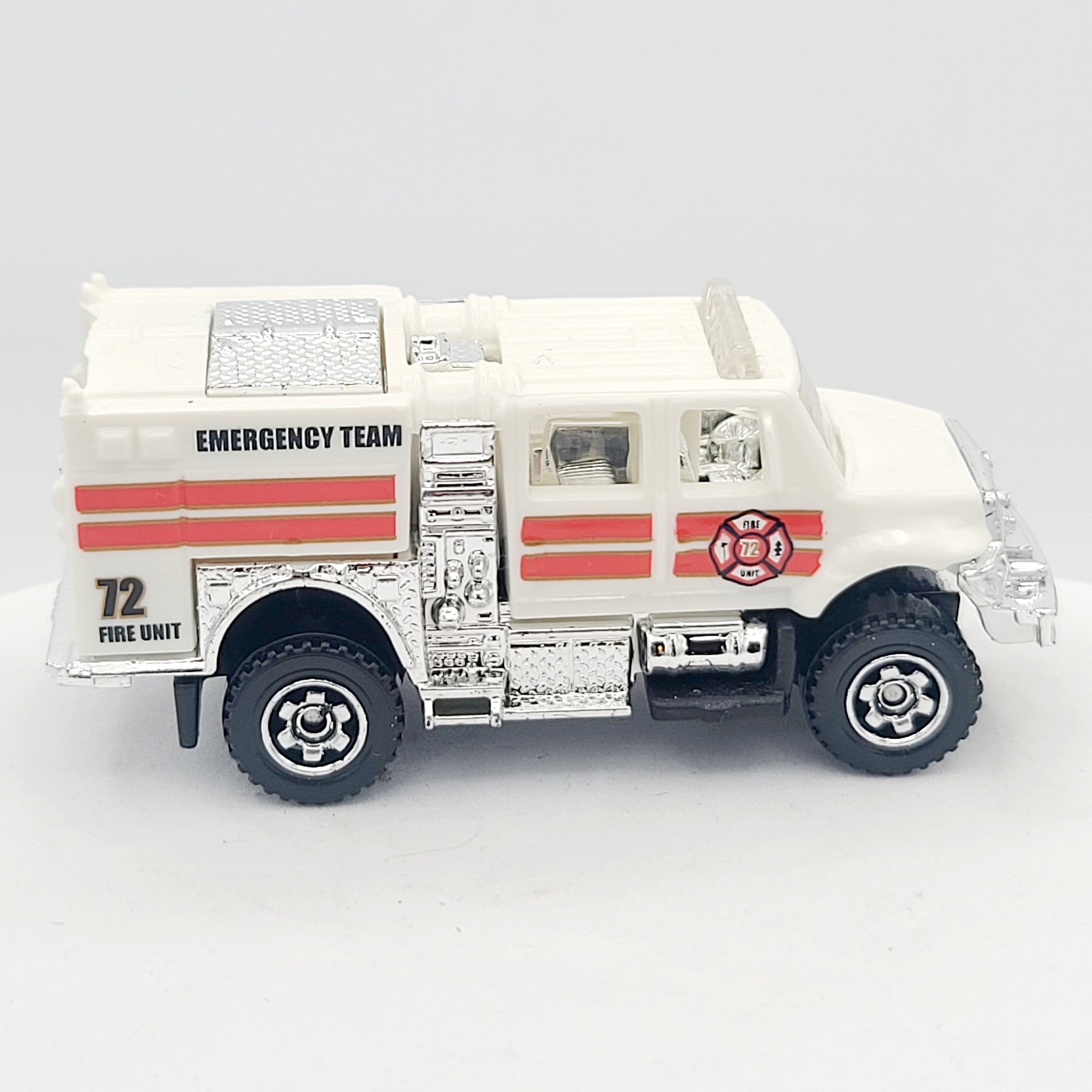Matchbox International Workstar Brush Fire Truck (2015 MBX Basic - Heroic Rescue)